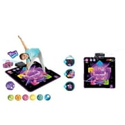 Dance Mat - Dance Mixer Rhythm Step Play Mat - Dance Game Toy Gift for Kids Girls Boys - Dance Pad with LED Lights, Adjustable Volume, Built-in Music