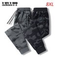 thumbnail image 2 of Pantalones de camuflaje para hombre, pantalón de chándal informal, con cordón, a la moda, talla grande 7XL 8XL, primavera y otoño, 2 of 4