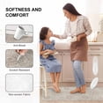 thumbnail image 6 of SAND KEEPER Kitchen Mat Set of 2 Non Slip Waterproof Washable Low Profile Kitchen Runner Rugs 17"x28" + 17"x48", Vintage Medallion Soft Floor Mats for Sink, Laundry Room, Entryway, 6 of 6