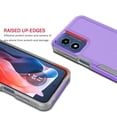 thumbnail image 6 of For Motorola Moto G Play 2024 Case, Sturdy Phone Case for Moto G Play 4G 2024 6.5 inch ,Tekcoo Shockproof Heavy Duty Armor Hard Plastic & Rubber Rugged Bumper 2-in-1 Case Cover -Purple, 6 of 9