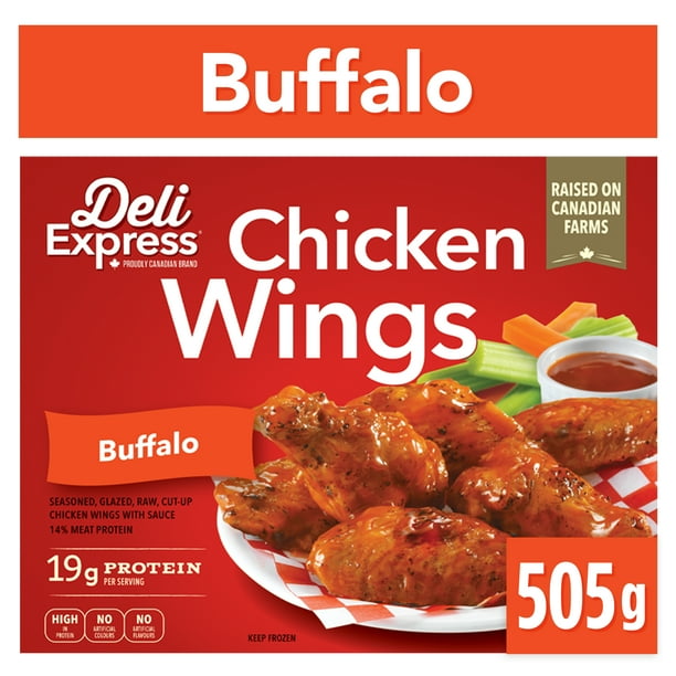 Deli Express Buffalo Chicken Wings, 505 g Walmart.ca