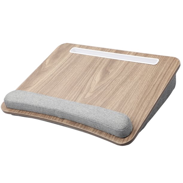 Portable Home Office Lap Desk with Pillow Cushion Fits Up To 15.6 Inch