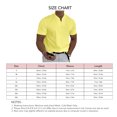 thumbnail image 3 of Camiseta de verano con cuello en V para hombre de gimnasio con bolsillo de algodón elástico suave transpirable Fitness camisa de manga corta para hombre, 3 of 4