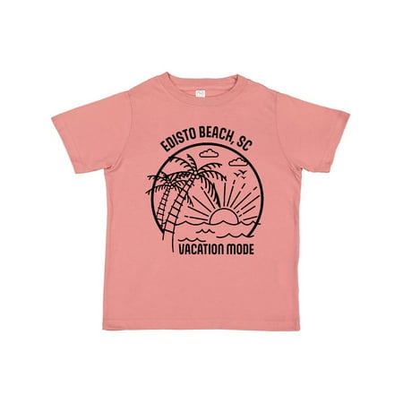 

Inktastic Summer Vacation Mode Edisto Beach South Carolina Gift Toddler Boy or Toddler Girl T-Shirt