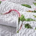 thumbnail image 6 of DaDa Romantic 3-Piece Pink Floral Quilt Bedding Sets, King, 6 of 7