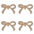 thumbnail image 1 of Clips para Zapatos Con Lazo Accesorios Tacones Altos Elegantes Desmontables Boda Nupciales, 1 of 3