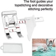 thumbnail image 5 of Actualización de costura profesional: guía ajustable de alta calidad para pespuntes precisos, compatibilidad a presión con la mayoría de las máquinas de vástago bajo, incluidas Brother y Kenmore, 2, 5 of 5
