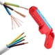 thumbnail image 1 of Cortador Alambre Herramienta para Pelar Cables Pelacables Herramientas Manuales Múltiples () Rojo, 1 of 9