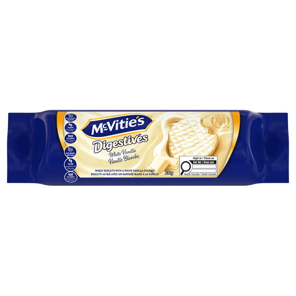 Digestifs McVities à la vanille blanche