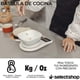 thumbnail image 4 of Bascula De Cocina Digital Para Alimentos Con Pantalla Lcd Precisa Pesa De Alimentos Base Plástica Portatil Bascula Gramera Digital Con Sensor Calibrador Pesa Joyas (NEGRO), 4 of 8