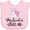 AD-Pink, variant on Inktastic My Auntie Loves Me Unicorn Girls Baby Bib