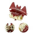thumbnail image 3 of Unique Bargains Halloween Bat Style Hair Clips 1.97" 3 Pcs Pink Red Purple, 3 of 5