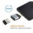 thumbnail image 4 of FVH USB 3.1 Type C Male Host to USB3.0 Type A Female OTG Data 10Gbps Adapter for Laptop Phone, 4 of 7
