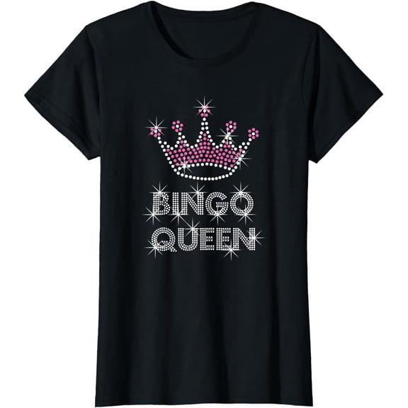 Bingo T-shirts bingo queen shirt top