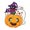 B, variant on FEISHENTT Halloween Trunk or Treat Hanging Flag, Waterproof Polyester Decor Banner with Metal Grommets, for Car SUV Trunk
