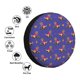 thumbnail image 4 of Fotbe Labrador Retriever Dog Funda de Llanta de Repuesto con Estampado, Engrosada, Ajuste Universal para Jeep, Remolque, RV, SUV, Camión-15 inch, 4 of 6