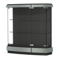 thumbnail image 5 of Waddell 514-BB-ELM Quantum 42 x 44 x 12 in. Lighted Wall Case, Black Textured Laminate Back - Elm, 5 of 7