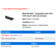 thumbnail image 2 of Multi Rib Belt - Compatible with 1993 - 1997 Ford F-350 5.8L V8 GAS 1994 1995 1996, 2 of 2