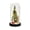 C #016, variant on LED Christmas Tree Cloche Glass Dome 8.66 Inch Santa Claus Display Decorative Bell Jar with Base Lighte up Decoration for Flower Tabletop Centerpiece Home Christmas Party Decor