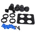 thumbnail image 3 of 2X DC 12V-24V Car Boat Socket Dual USB Charger Voltmeter Switch Panel for Vehicle Car Boat Motor Home, 3 of 6
