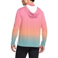 thumbnail image 5 of Upf 50+ Sun Protection Shirts for Men Long Sleeve Sun Shirt with Face Mask Fishing Hiking Lightweight Rash Guard, 5 of 5