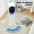 thumbnail image 6 of Advwin 4-in-1 Portable Air Conditioner & Space Heater Combo with Humidifier, Evaporative Cooler & Tower Fan for Home, Remote, 1 Gal Water Tank, 2 Ice Packs, Timer (Silver), 6 of 9