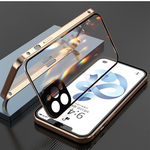 Funda Para iPhone 12 Pro Max Mini 11 X XR Xs vidrio templado Case