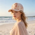 thumbnail image 3 of 2026 Marine Life Printed Baseball Cap, Ocean Creatures Embroidery Cap, Garden Morning Baseball Cap,Adjustable Lightweight Casual Soft Cotton Sun Hat for Women(Seahorse), 3 of 7