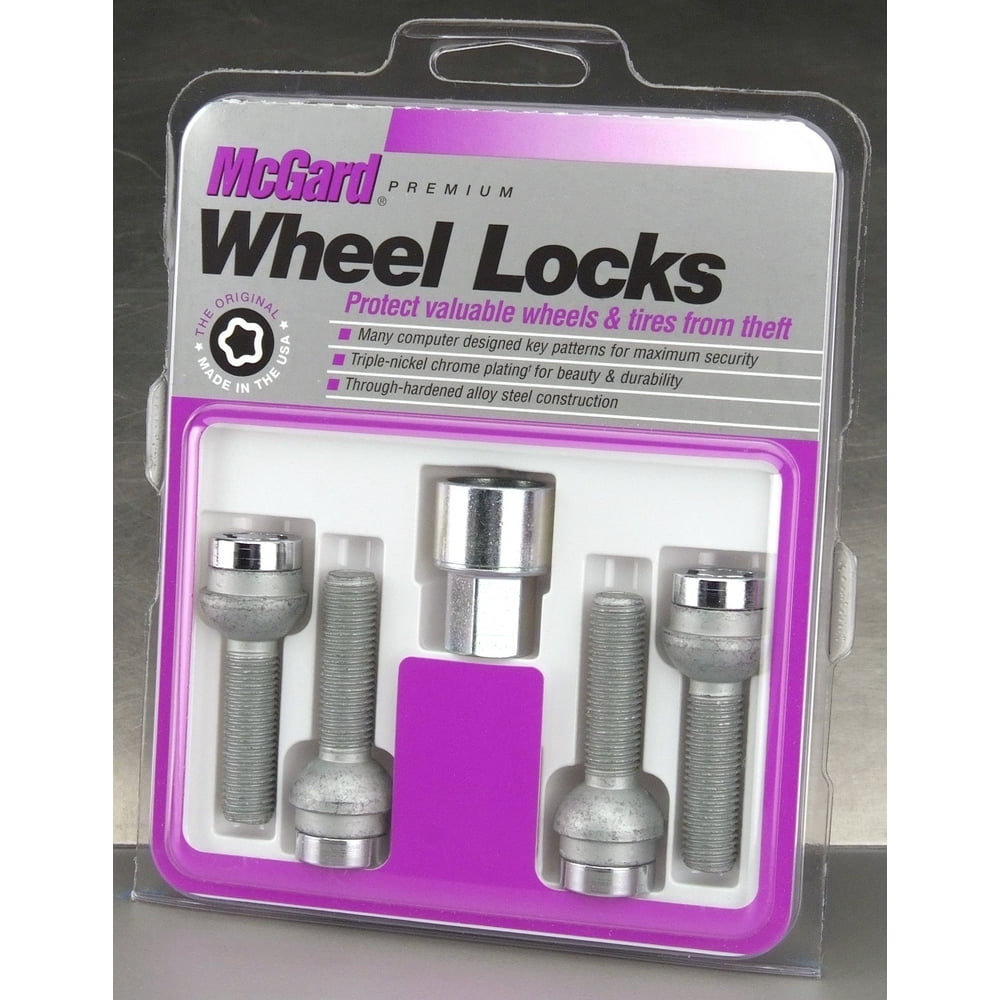MCGARD 28018 4 PACK WHEEL LOCK Set 14X1.5