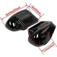 thumbnail image 6 of Kojem Pair Gloss Vivid Black Lower Vented Leg Fairing Compatible with 2014-2022 Harley Davidson Touring Models, 6 of 10