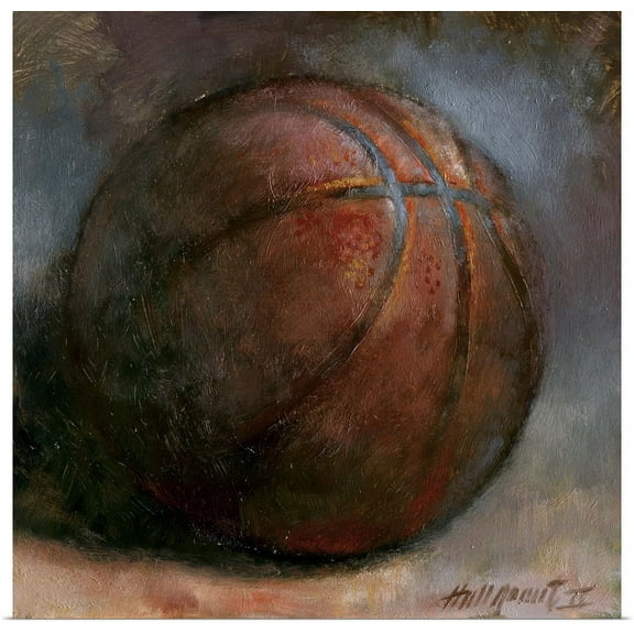 Great BIG Canvas | "Basketball" Art Print - 30x30