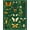 Green, Pattern 2, variant on ODIKA 4'x6' Machine Washable Non-Slip Area Rug, Meadow Insect Symphony with Dragonfly and Ladybug Motifs High Traffic Rug, Green, 280216