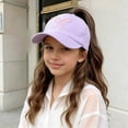 thumbnail image 5 of Bxsruta Toddler Kids Sun Hat UPF 50+ Breathable Baseball Cap for Boys Girls Summer Outdoor Play Beach Adjustable, 5 of 7