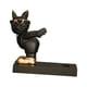 thumbnail image 5 of Soporte para botellas, adorno, expositor, escultura, estatua para bar en casa Negro, 5 of 9
