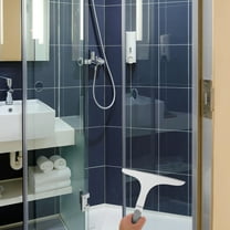 LIFKOME Plastic Shower Squeegee for Glass Doors Squeegee for Shower Glass Door Window Squeegee for Tile Shower Walls Sink Mirror Bathroom Car Window Cleaning