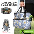 thumbnail image 2 of Daisy Flowers Garden Tools Bag, Water-proof Oxford Garden Tote Home Organizer Gardening Tool Bag Kit Holder with 8 Pockets for Indoor and Outdoor Gardening(Tools Not Included), 2 of 6
