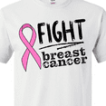 thumbnail image 4 of Inktastic Fight Breast Cancer Pink Ribbon T-Shirt, 4 of 5