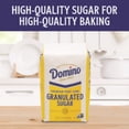 thumbnail image 2 of Domino Pure Cane Granulated Sugar, 4 lb. Bag, 2 of 7