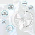thumbnail image 3 of Vertical Wind Turbine Windmill 1000W 12v 24v Low Noise Wind Speed Start Rotation Free Energy With MPPT Charge Controller ,Easy Installation, 3 of 6