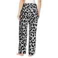 thumbnail image 3 of Pajama Pants Women, Similar To Leopard Print Sweatpants Soft Sleep Lounge Pants, Casual PJ Bottoms Pants with Pockets, 3 of 5