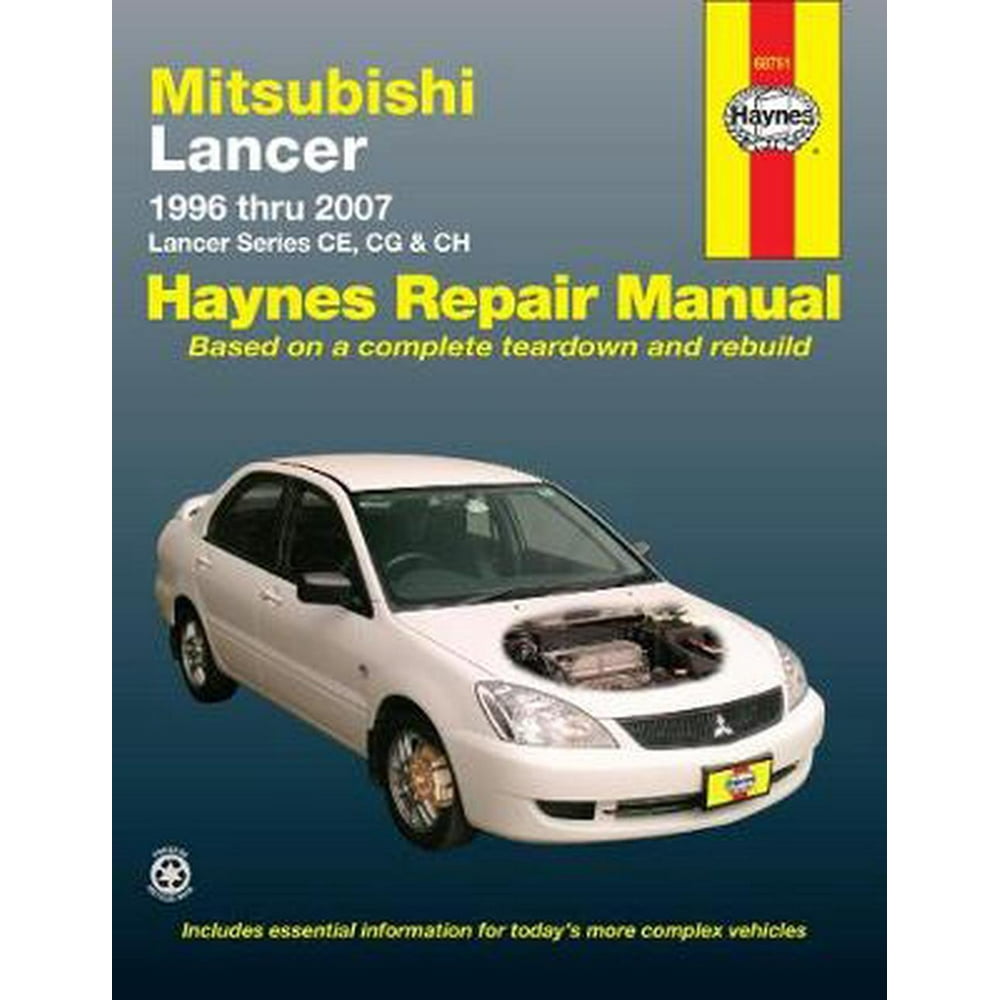 Mitsubishi Lancer Automotive Repair Manual (Haynes Automotive Repair