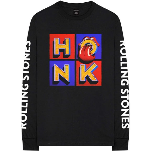 Men's Rolling Stones Honk Album/Sleeves (Sleeve Print) Sweatshirt Small Black