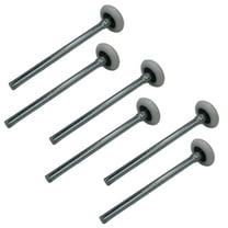 The ROP Shop (6-Pack) Smooth Heavy Duty Quiet Nylon Roller with Cap for 2" Garage Door Tracks