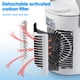 thumbnail image 2 of Naiovety Mini aire acondicionado ABS, luz ambiental, Control de botón desmontable, ventilador de refrigeración eléctrico tipo C sellado a Electrodomésticos, 2 of 6