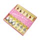 thumbnail image 2 of Juego de cucharas y tenedores navideños, cucharas de té con caja de regalo, cubiertos reutilizables plata, 2 of 9