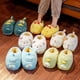 thumbnail image 1 of Bonito bolso con tacón de Animal, pantuflas de felpa, cuña Kawaii Bio Sumikko Gurashi, dinosaurio, gato, oso, zapatos de felpa para niños y niñas zhangyuxiang LED, 1 of 2