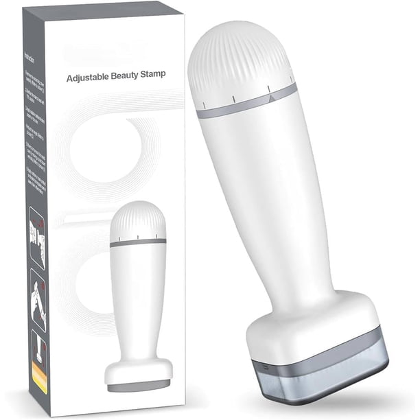Derma Roller VANKEPYO de 0,25 mm para rostro, vello y barba