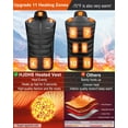 thumbnail image 2 of Hjdhs Women Electric Charging Heating Vest Rechargeable Warming Heat Vest Unisex (2XL/3XL), 2 of 6