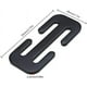thumbnail image 2 of Clip para cinturón de seguridad de coche, 2 unidades, hebilla metálica de 7 cm, accesorio universal para embarazadas y niños (negro), 2 of 5