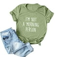 thumbnail image 1 of Gibobby Blusas Manga Larga Para Mujer Saco Tamaño Casual Top Plus Manga Moda Camiseta Algodón WomensO-Neck Blusa de mujer con bolsillo corto（Verde， M), 1 of 5